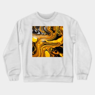 Midnight and Gold Liquid Artistry Crewneck Sweatshirt